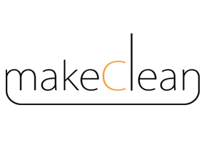 Logo för MakeClean trappstädning